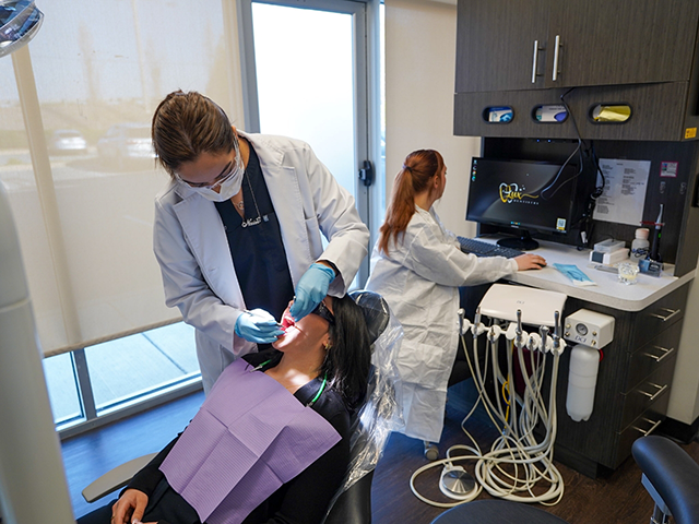 Modern dental treatment room