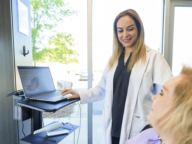 Digital impressions at Lux Dentistry Alpharetta