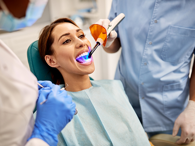Cosmetic dental bonding at Lux Dentistry Alpharetta
