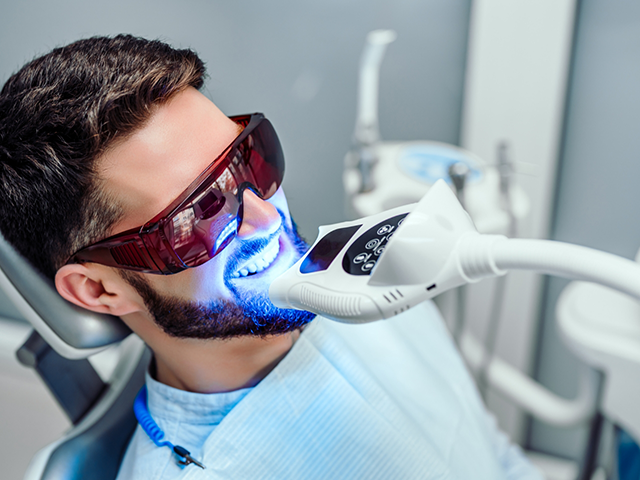 Professional Zoom teeth whitening at Lux Dentistry Alpharetta